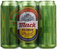 Mack Pilsnerøl 0,5lx6 boks