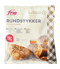 Rundstykker med Valmuefrø Glutenfri, 280 g