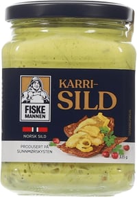 Karrisild 335g Fiskemannen