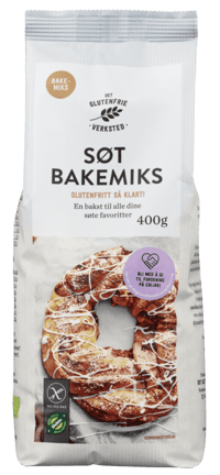 Det Glutenfrie Verksted Søt Bakemiks Økologisk