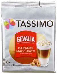 Tassimo Gevalia Latte Macchiato Karamell 8kaps.