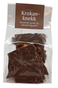 Bjørka Sjokolade Krokanknekk 100g