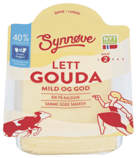 Synnøve Skivet Lett Gouda 250g