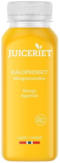 Kaldpresset Mangosmoothie Mango & Appelsin, 250 ml