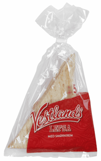 Vestlandslefsa med Smørkrem 5pk 230g