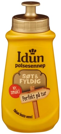Sennep Søt&Fyldig 210g flaske Idun