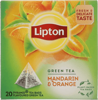 Lipton Green Tea Pyramide Mandarin 20ps