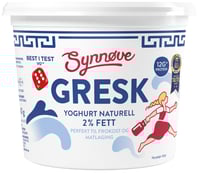 Yoghurt Gresk Naturell 750g Synnøve