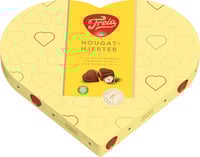 Sjokoladehjerter med Nougatfyll 165g Ltd