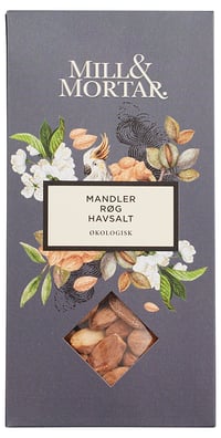 Mandler Røkte m/Havsalt 100g Mill&Mortar