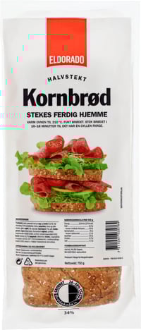 Kornbrød Lettstekt 750g Eldorado