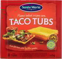 Taco Tubs 8stk 145g St.Maria