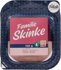 Familieskinke 150g Folkets