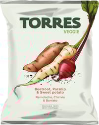 Premium Chips av Rotfrukte.r 90g Torres Spania