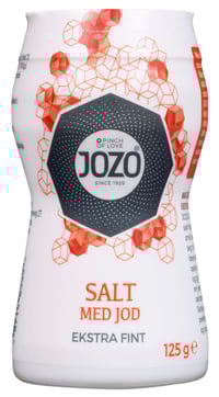 Bordsalt Ex.Fint m/Jod 125g boks Jozo