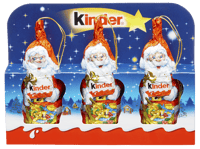 Kinder Julenisse 3pk 45g