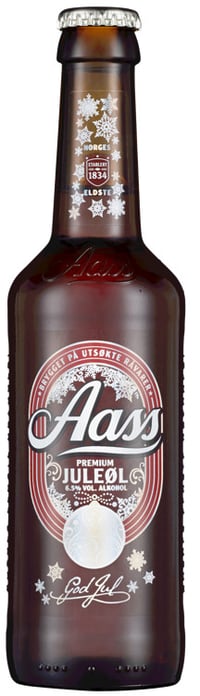 Aass Juleøl Premium 0.33l Flaske