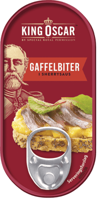 King Oscar Gaffelbiter Sherrysaus 50g
