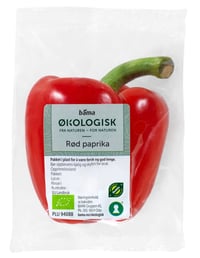Paprika Rød Økologisk