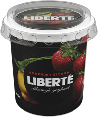 Liberté Jordbær Sitron 160g
