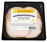 Hamburgerrygg 200gr Sørlandskjøtt