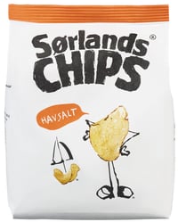 Sørlandschips Havsalt 100g