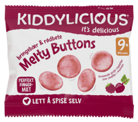 Kiddylicious Pop Bringebær/Rødbete 6g