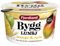 Fjordland Byggrynslunsj Mango/Eple 150g