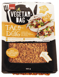 Coop Vegetardag Tacodeig 100g