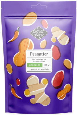 Peanøtter Ingefær & Sichuanpepper