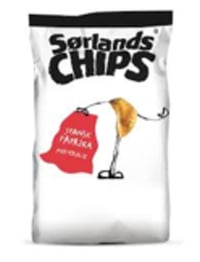 Sørlandschips Spansk Paprika 195g