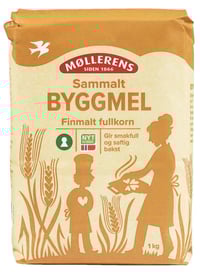 Byggmel Siktet 1kg Møllerens