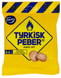 Fazer Tyrkisk Peber Pepper Liquorice 120g
