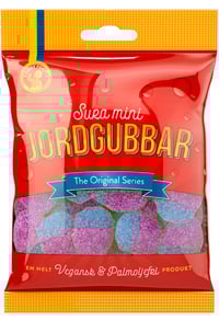 Sure Mini Jordbær 80g Candy People