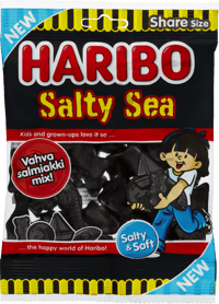 Haribo Salty Sea 170g