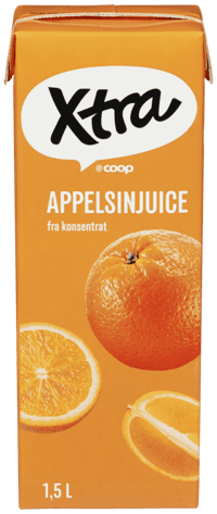 X-tra Appelsinjuice 1,5l