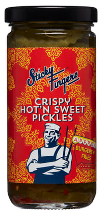 Sylteagurk Sterk og Søt 226g Sticky Fingers