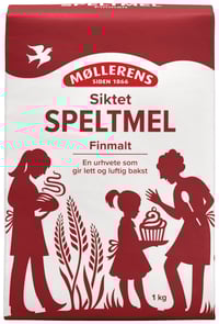 Speltmel Siktet 1kg Møllerens