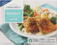 Seibiff m/Løk 525g Rema 1000