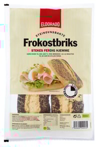 Frokostbriks Steinovnsbakt 4x75g Eldorado