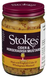 Stokes Cider & Horseradish Mustard 185g