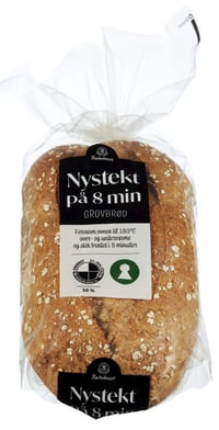 Grovbrød 500g Nystekt På 8min 8stk Krt