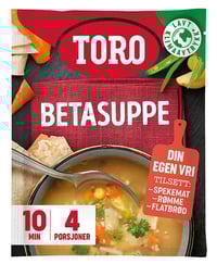Betasuppe 112g Toro