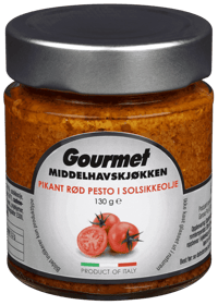 Gourmet Line Rød Pesto 156ml