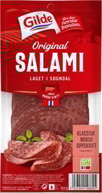Salami skivet 150g Gilde