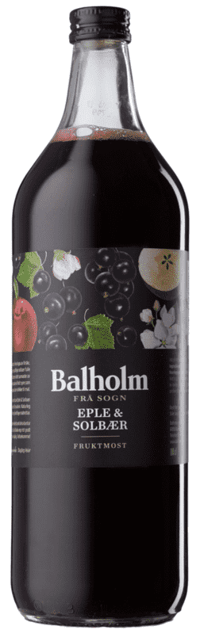 Balholm Eple og Solbærjuice 1l