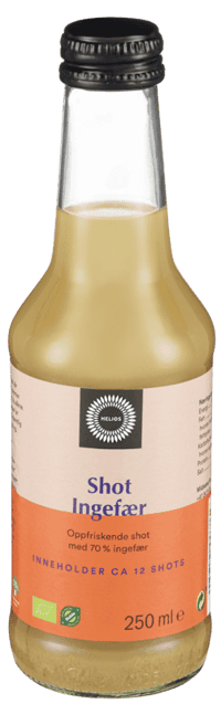 Helios Shot Ingefær 0,25l