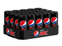 Pepsi Max brett 20 x 0,33L, 6,6 l