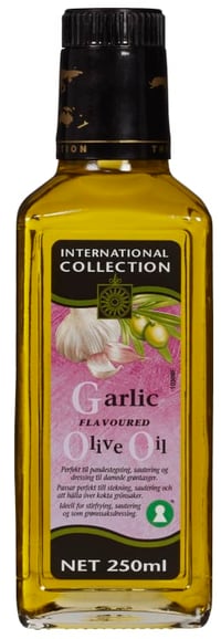 Olivenolje Hvitløk 250ml International Collection