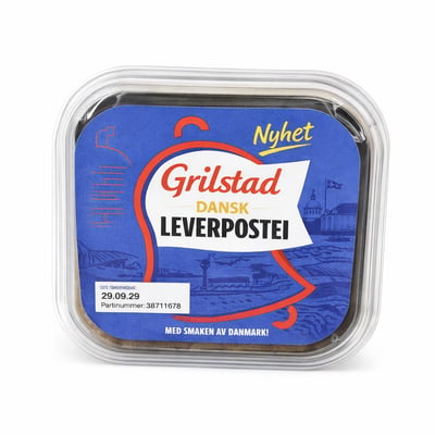 Grilstad Dansk Leverpostei